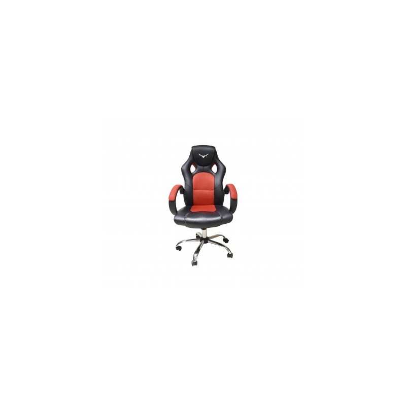 Silla Gamer Naceb Warpanther, Soporta hasta 120Kg, Negro con Rojo