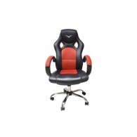 Silla Gamer Naceb Warpanther, Soporta hasta 120Kg, Negro con Rojo