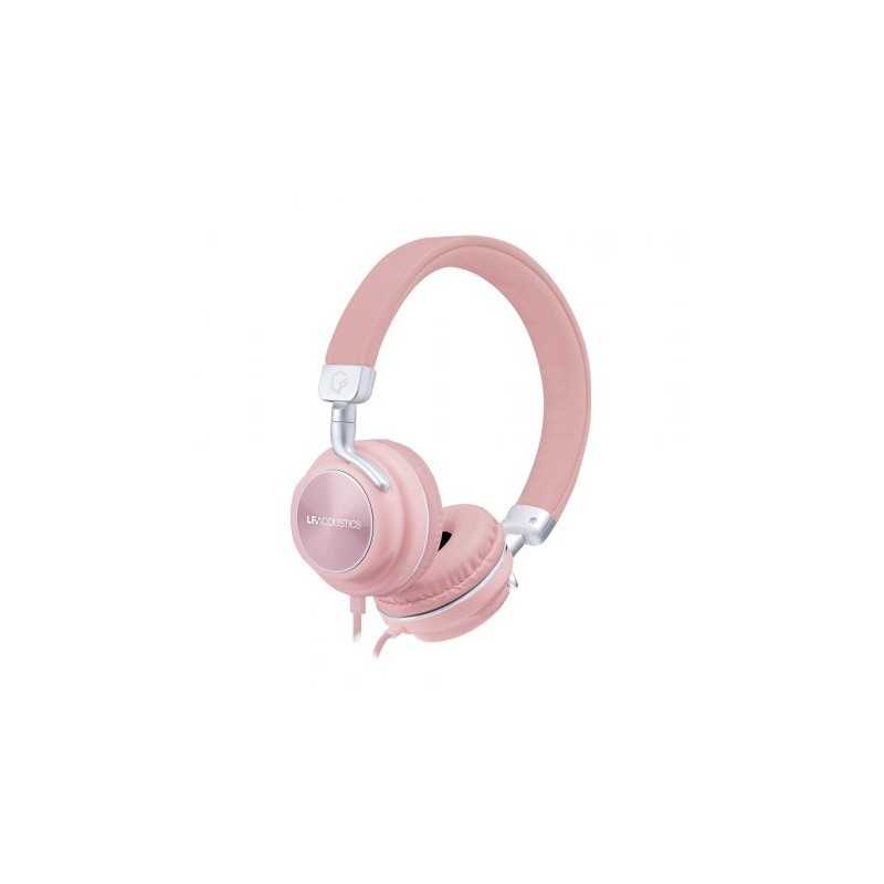 DIADEMA LF ACOUSTICS CON MICROFONO 3.5 MM 20mW FEEL ROSA LA-927239