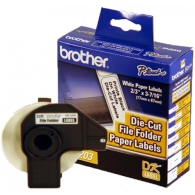 Brother DK-1203 Rollo de Etiqueta de 0.66 x 3.4'', 300 Etiquetas