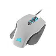Mouse Gamer Corsair M65 RGB Elite, Alámbrico, de 8 Botones, Con RGB, Color Blanco