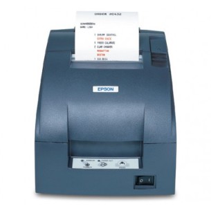 Impresora Epson TM-U220D, de Tickets, Matriz de Puntos, Serial, Negro - incluye Fuente de Poder, sin Cables