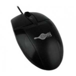 Mouse Óptico El-994121, Alámbrico, Usb, 1200Dpi, Negro Easy Line