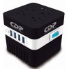 Regulador Con Supresor De Picos Avr 604, 300W, 600Va, 4 Contactos, 4X Usb CDP CDP