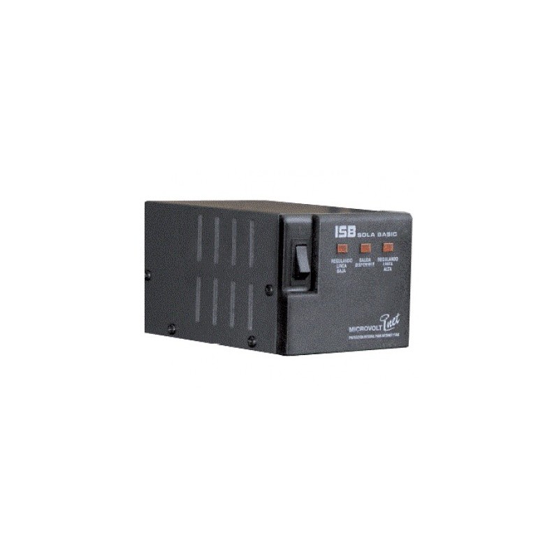 Regulador Microvolt Inet, 1200Va, Entrada 100-127V Industrias Sola Basic INDUSTRIAS SOLA BASIC