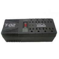 Regulador T-02, 300J, 700W, Entrada 127V, 8 Contactos VICA VICA