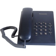 Teléfono Unilínea Kx-Ts500Meb, Alámbrico, Negro PANASONIC PANASONIC