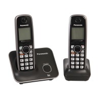 Teléfono Dect Con Pantalla Lcd De 1.8'', Inalámbrico - Incluye 2 Auriculares PANASONIC PANASONIC