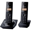 Teléfono Inalámbrico Kx-Tg1712Meb Dect Con 2 Auriculares, Pantalla Lcd, Negro PANASONIC PANASONIC