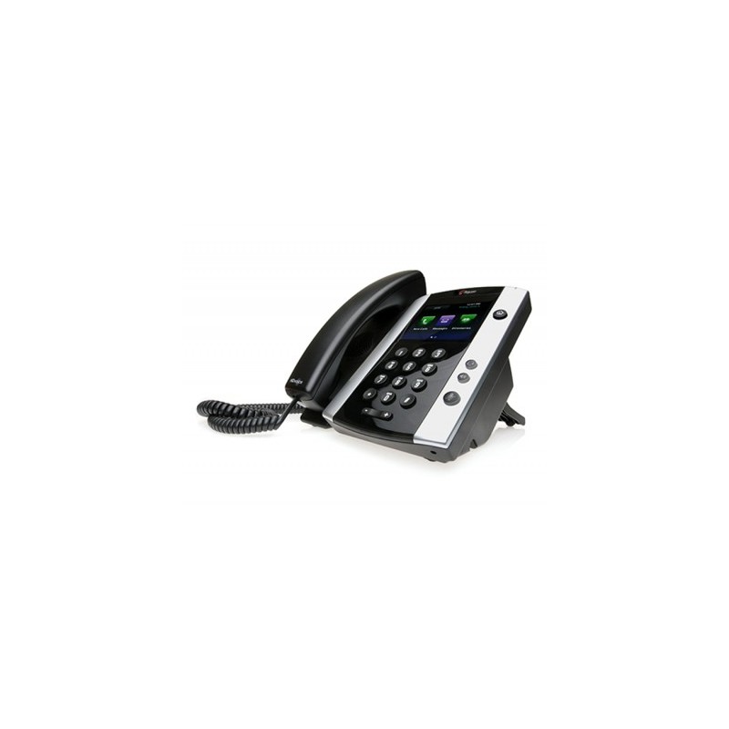 Teléfono Ip Vvx 501 Skype, 12 Lineas, Altavoz, Negro 2200-48500-019 Polycom POLYCOM