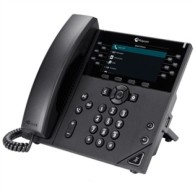 Teléfono Ip Con Pantalla Lcd 4.3" Vvx 450, 12 Líneas, Altavoz, Negro Polycom POLYCOM