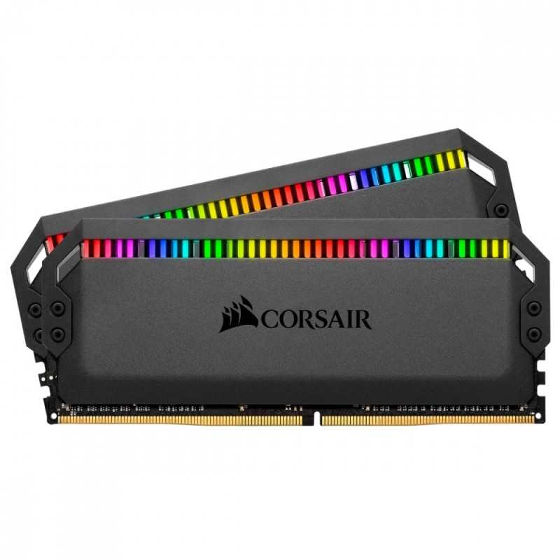 Corsair Dominator Platinum RGB Memoria RAM DDR4, 3200MHz, 16GB - 2 x 8GB
