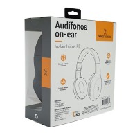 Perfect Choice Audífonos On Ear, Bluetooth, Inalámbrico, Gris