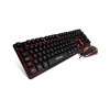 Kit de Teclado y Mouse Gaming VORAGO KM-500, USB, Alámbrico