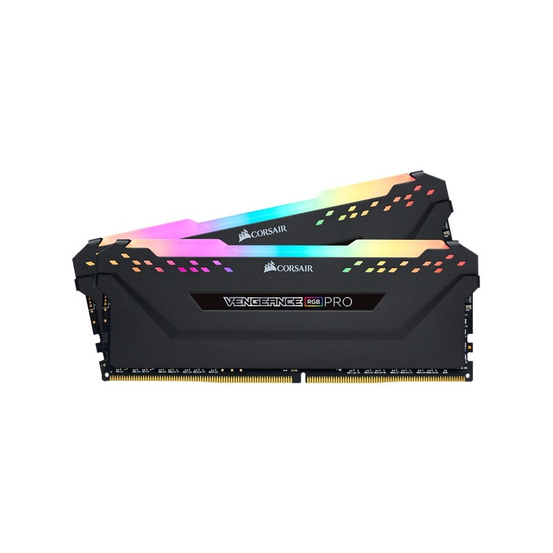 Kit Memoria RAM Corsair Vengeance RGB Pro DDR4, 3600MHz, 16GB (2x8GB), Non-ECC, CL18, XMP