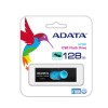 Memoria USB Adata UV320, 128GB, USB A 3.1, Negro/Azul