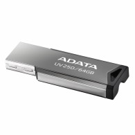 Memoria USB Adata UV250, 64GB, USB 2.0, Plata