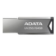 Memoria Usb Adata Uv250, 64Gb, Usb 2.0, Plata ADATA ADATA