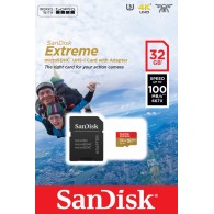 Memoria Flash Extreme, 32Gb Microsdhc Uhs-I Clase 10, Con Adaptador SANDISK SANDISK