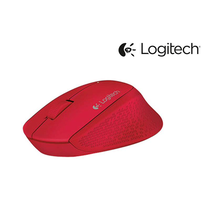 Mouse Logitech Óptico M280, Inalámbrico, 1000Dpi, Usb, Rojo Logitech LOGITECH