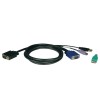Kit Cable Switch Kvm, Ps/2 & Usb (2 En 1), 1.83 Metros, Para B042 TRIPP-LITE TRIPP-LITE