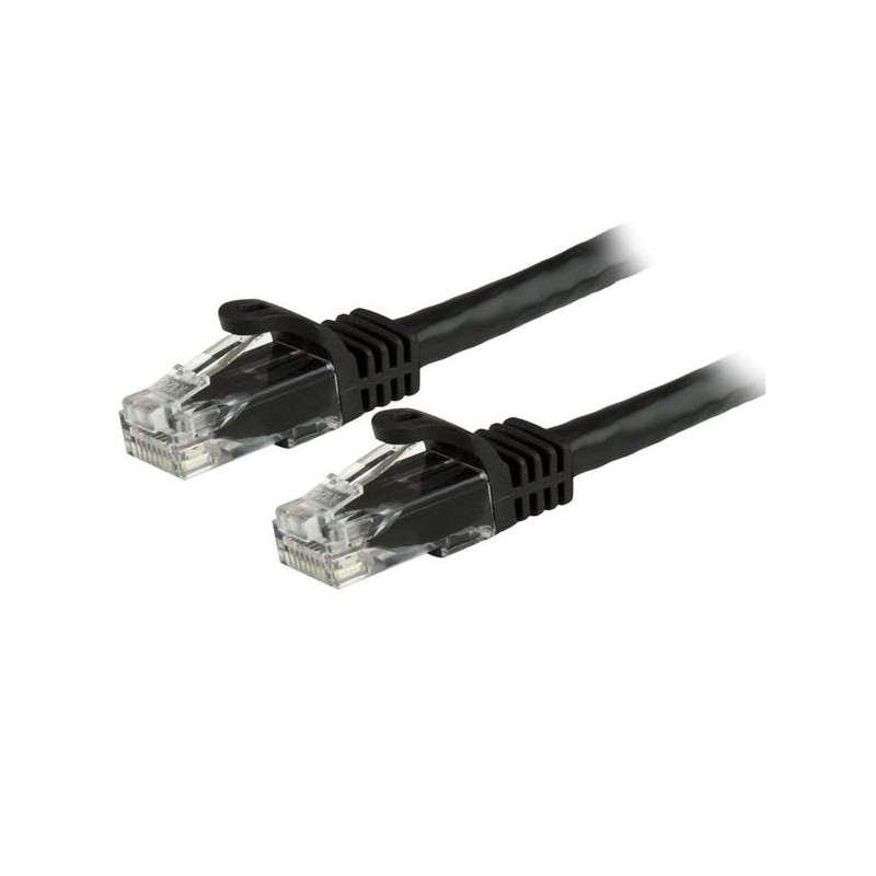 Cable Patch N6PATCH6BK10PK Cat6 UTP sin Enganches RJ-45 Macho - RJ-45 Macho, 1.8 Metros, Negro, 10 Piezas StarTech.com