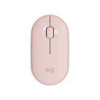 Mouse Logitech Óptico Pebble M350, Inalámbrico, Bluetooth, 1000Dpi, Rosa Logitech Logitech