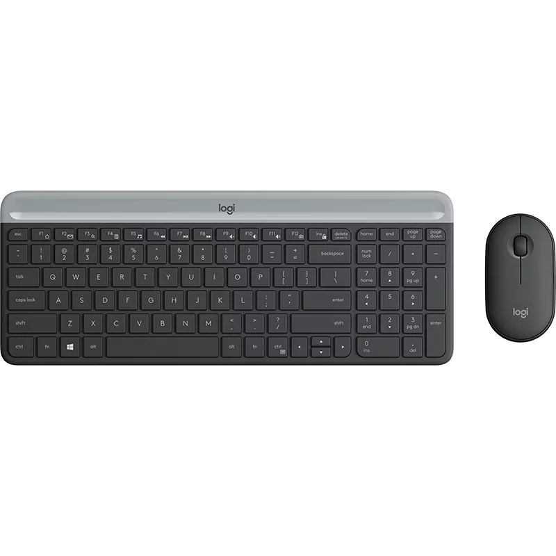 Kit de Teclado y Mouse Logitech MK470, RF Inalámbrico, USB, Negro/Grafito (Español) Kit de Teclado y Mouse Logitech MK470, RF Inalámbrico, USB, Negro/Grafito (Español)