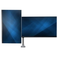 StarTech.com Soporte de Escritorio para 2 Monitores 13" - 27", hasta 10Kg, Plata