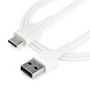 Cable RUSB2AC2MW USB A Macho - USB C Macho, 2 Metros, Blanco StarTech.com