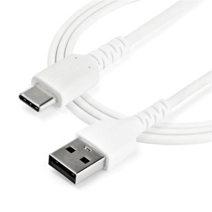 Cable RUSB2AC1MW USB A Macho - USB C Macho, 1 Metro, Blanco StarTech.com