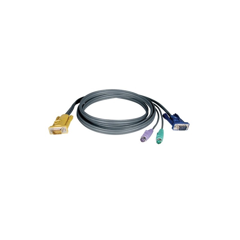 Kit Cable Para Multiplexor Kvm Ps/2 (3 En 1), 3.05 Metros TRIPP-LITE TRIPP-LITE