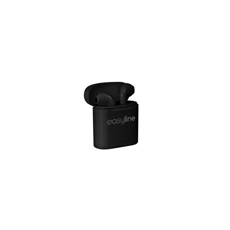 Audífonos con micrófono Easy Line Viva Bunds TWS, Bluetooth. Color Negro. Audífonos con micrófono Easy Line Viva Bunds TWS, Bluetooth. Color Negro.