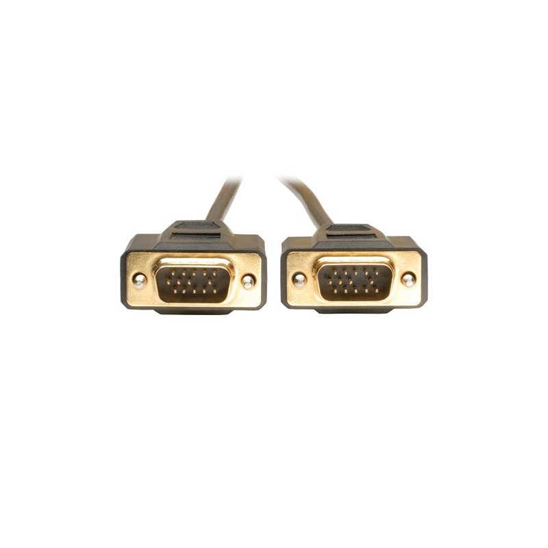 Tripp Lite P512-015 Cable VGA (D-Sub) Macho - VGA (D-Sub) Macho, 4.57 Metros, Negro