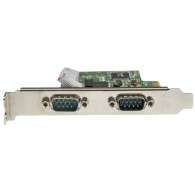 Tarjeta Serial PCI Express de 2 Puertos DB9 RS232