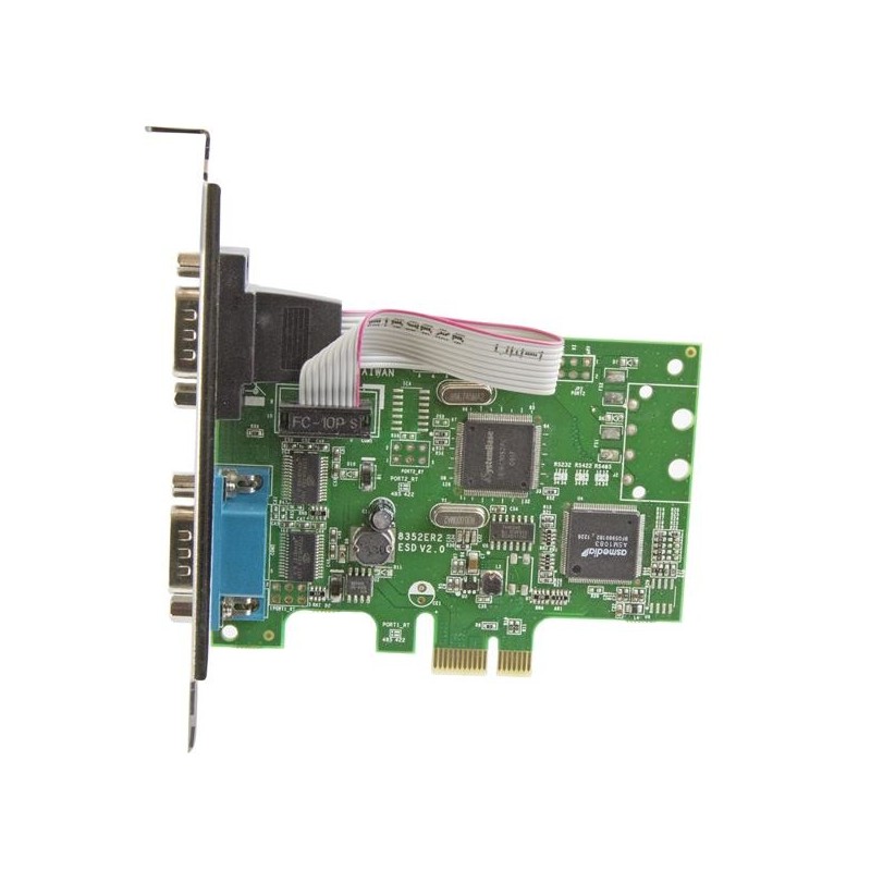 Tarjeta Serial PCI Express de 2 Puertos DB9 RS232