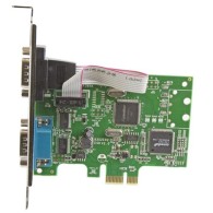 Tarjeta Serial PCI Express de 2 Puertos DB9 RS232