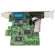 Tarjeta Serial PCI Express de 2 Puertos DB9 RS232