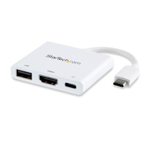 Adaptador USB-C Macho - HDMI 4K Hembra, Blanco StarTech.com