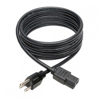 Cable de Poder NEMA 5-15P - IEC-320-C13, 3 Metros, Negro