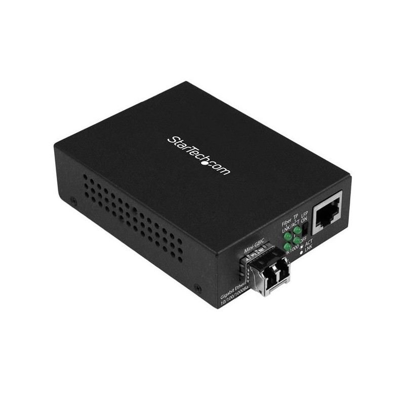 Convertidor De Medios Ethernet Gigabit A Fibra Multimodo Lc, 550 Metros StarTech STARTECH
