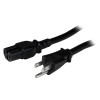 Cable de Poder PXT515C158, NEMA 5-15P Macho - C15 Macho, 2.4 Metros, Negro StarTech.com