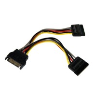 Cable Adaptador PYO2SATA Bifurcador Divisor de Alimentación SATA, 15cm, 2x Hembra StarTech.com