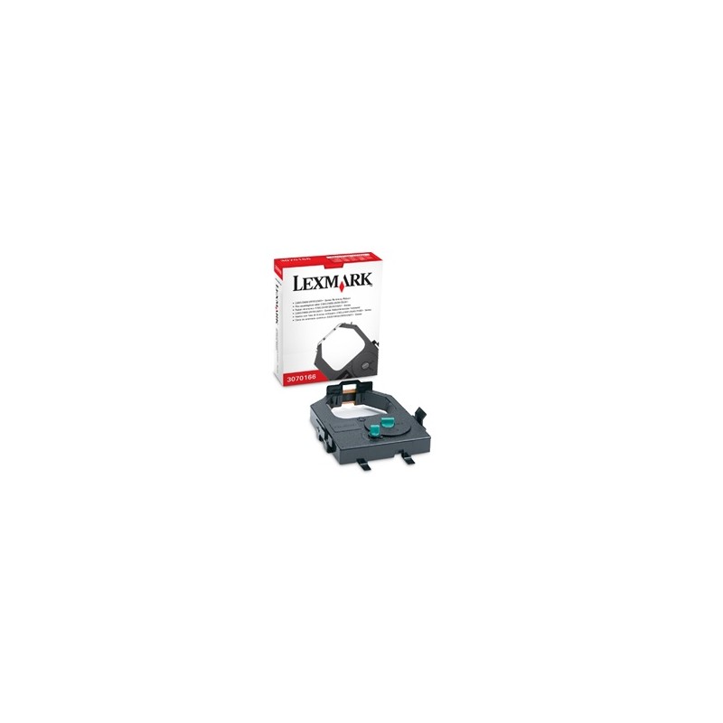 Cinta Lexmark 3070166 Negro