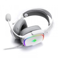 DIADEMA HEADSET YEYIAN YDG-33406 PROUD, SERIE 3500, RGB, 3.5MM, BLANCO