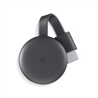 Google Chromecast Gen 3, Full HD, WiFi, HDMI, Negro Español