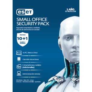 Paquetería Office Pack, 10 Usuarios, 1 Año, Windows, Mac, Linux, Android, Ios Eset