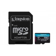 Memoria Flash Canvas Go! Plus, 256Gb Microsd Uhs-I Clase 10, Con Adaptador Kingston KINGSTON