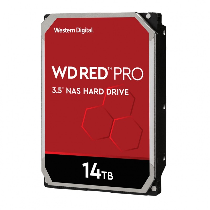 Disco Duro Para Nas Western Digital Wd Red Pro 3.5" 14Tb, Sata Iii, 6Gbit/S, 7200Rpm, 512Mb Caché WESTERN DIGITAL WESTERN DIGITAL