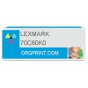 Tóner Lexmark 708K Negro Programa Retorno, 1000 Páginas